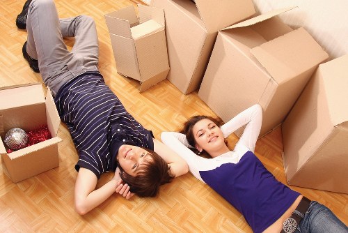 Large furniture items designated for waste collection