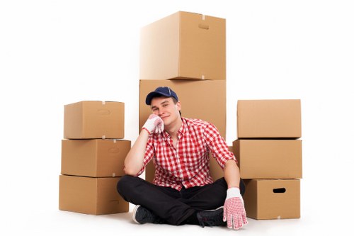 Preparing large furniture for bulky waste pickup